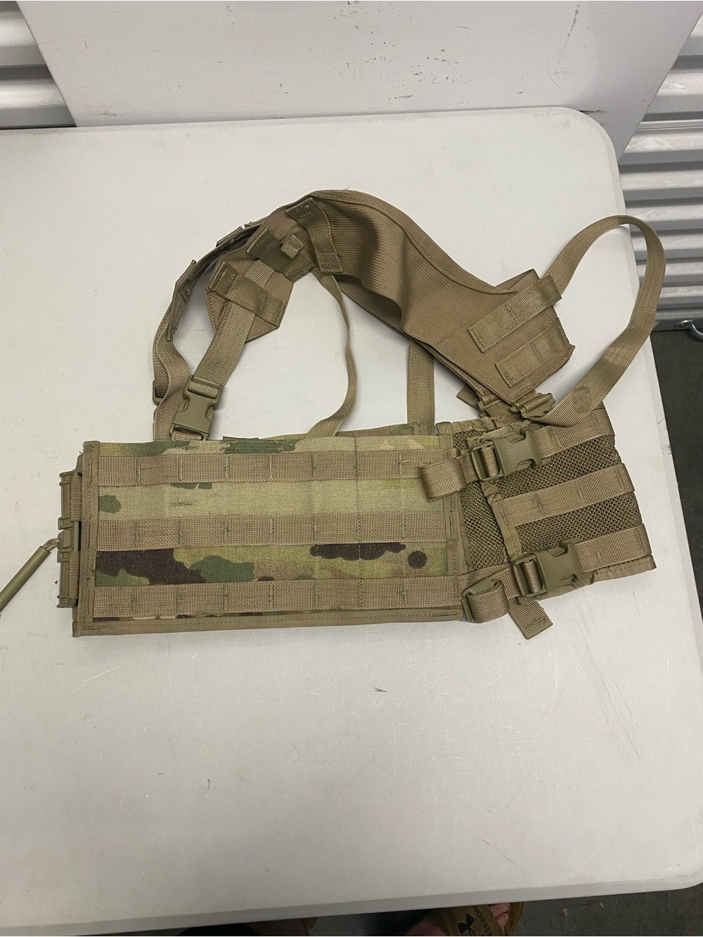 Airborne Tactical Assault Panel | A-TAP | Multicam/Scorpion | MOLLE II Chest Rig